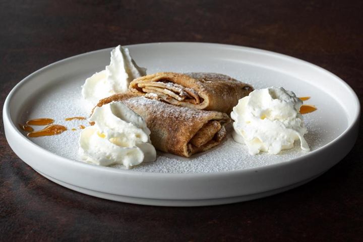 Palacinky so šľahačkou